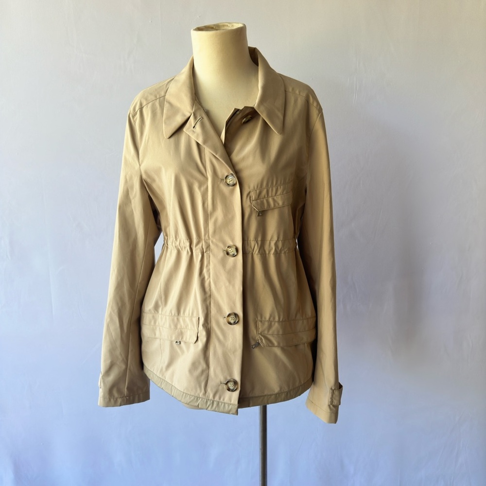 Authentic Vintage Prada Trench Coat Utility Jacket